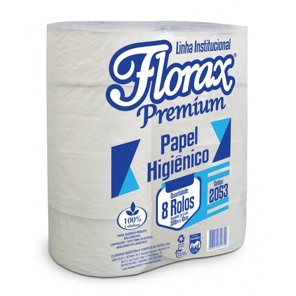 PAPEL HIGIENICO 10CM 8X300MTS